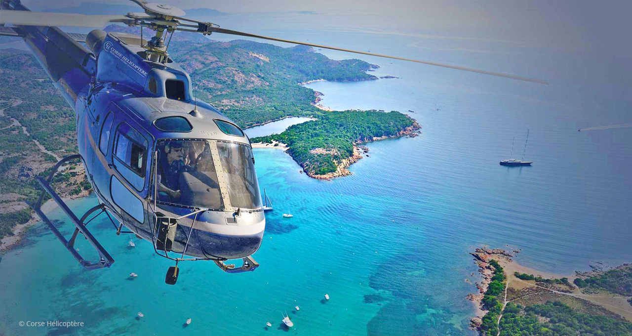 Helicopter hire Corsica